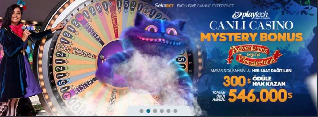 Sekabet Casino Bonusları ve Promosyon