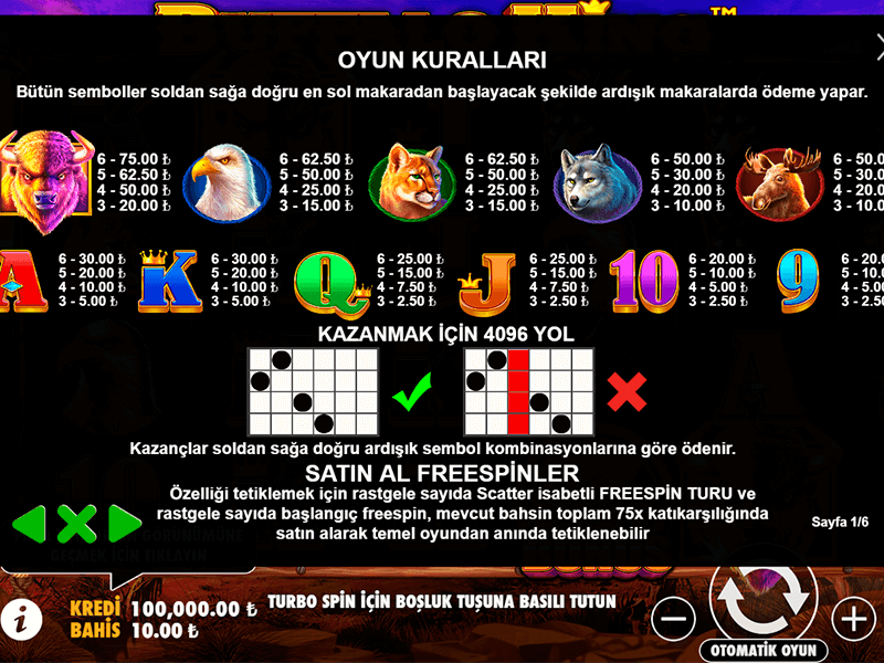 Slot açıklaması